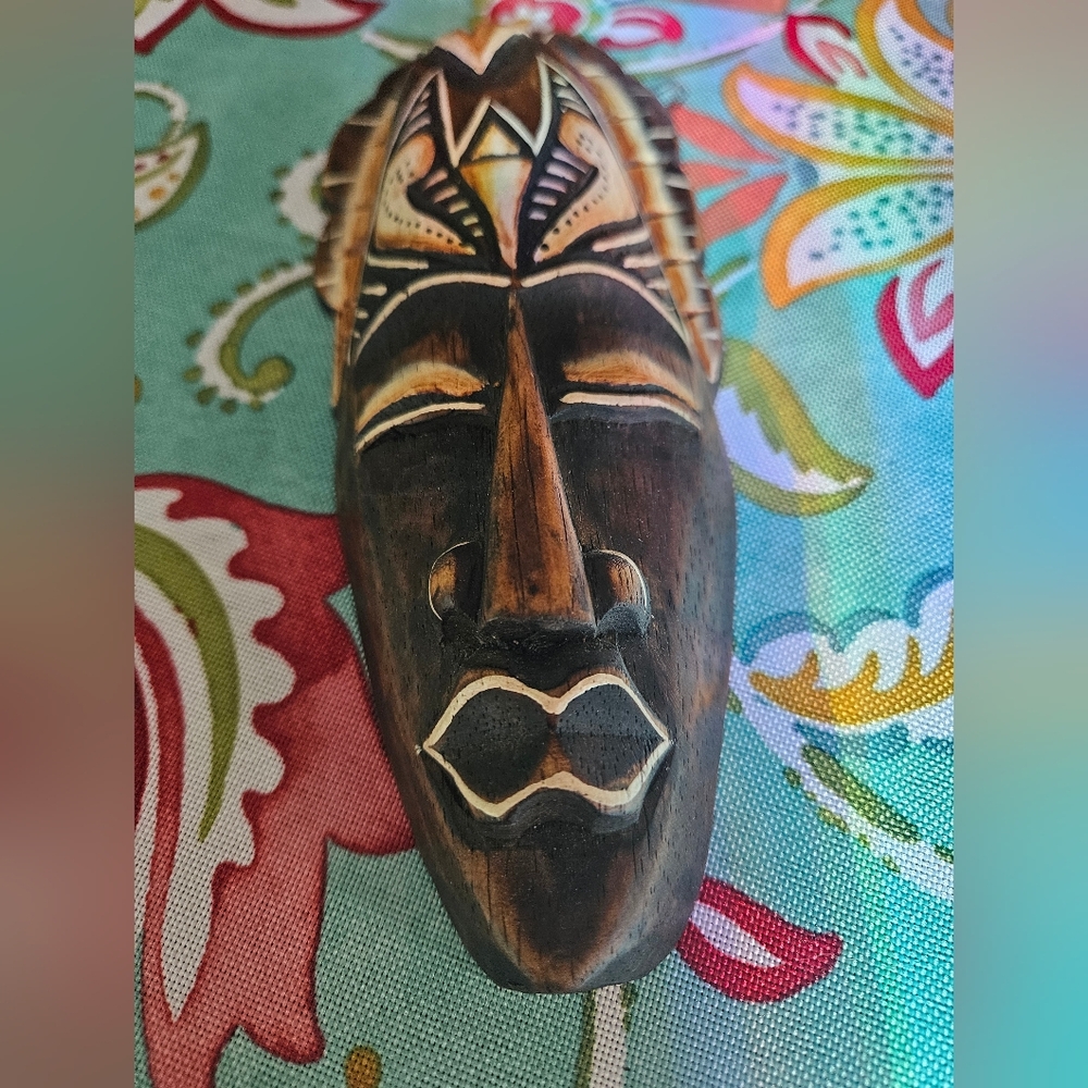 Handcrafted Wooden Tribal Mask